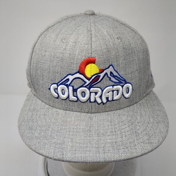 Colorado LLA Snapback Hat Gray One Size Adjustable Love Light Apparel - Picture 2 of 9
